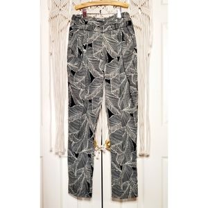 Tropical Printed Pants/ Trousers